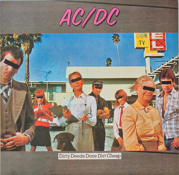 AC/DC – Dirty Deeds Done Dirt Cheap – vinyl record