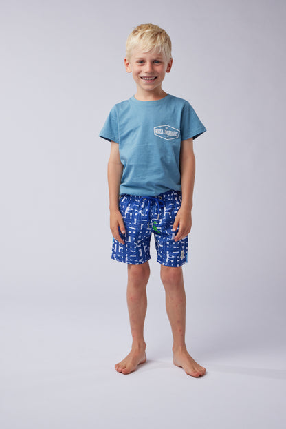 Kids Address Pebble Blue