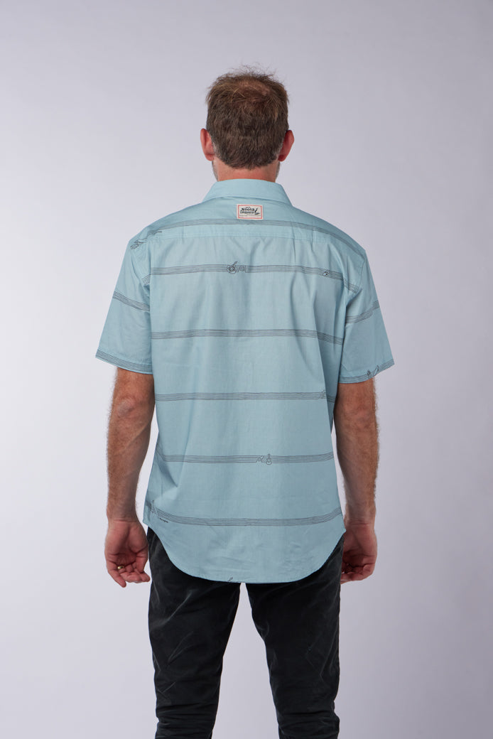 NL Surf Lines Button up shirt