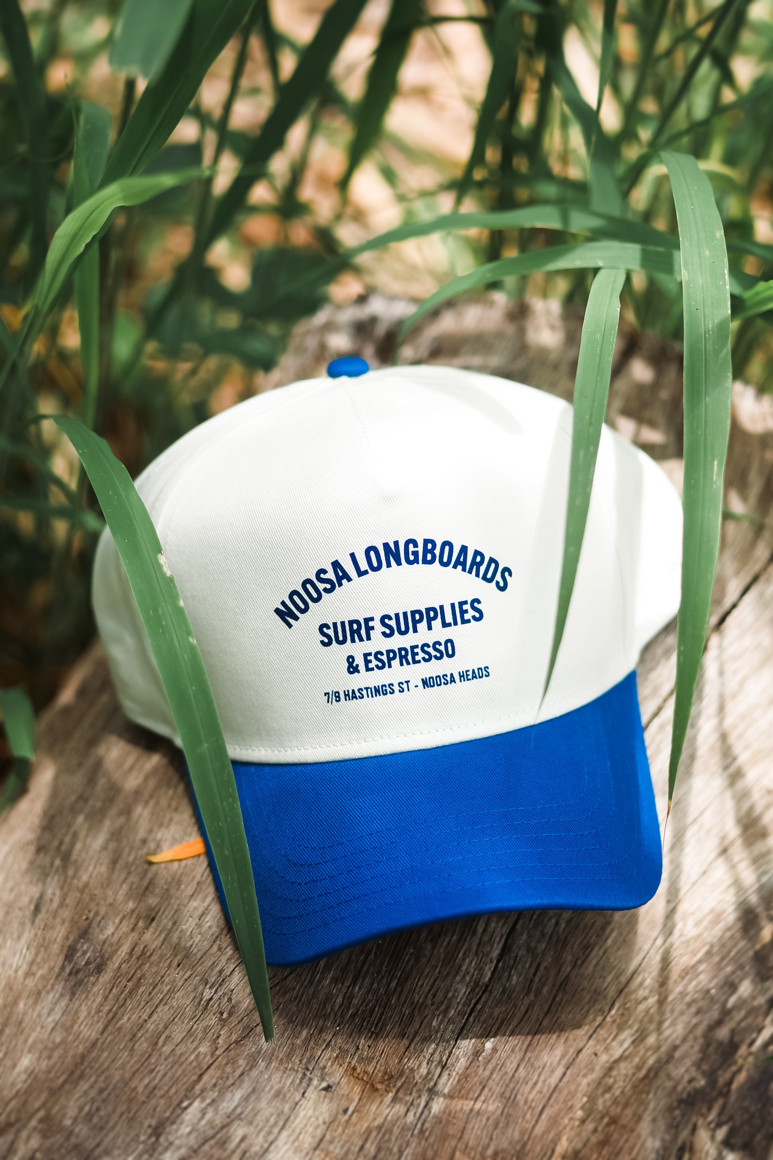 NL Address Cap – Natural/Blue