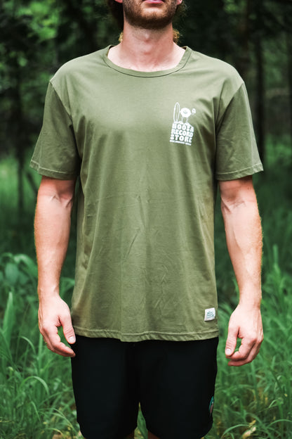NL Record Store Tee – Green