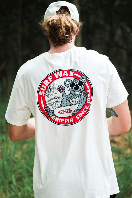 NL Surf Wax Tee White