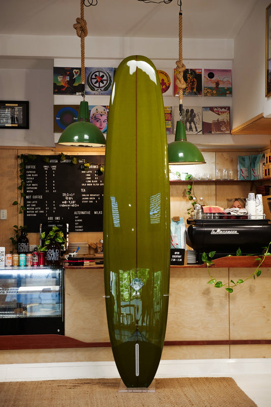 Noosa Longboards National Park Model Olive 9’6