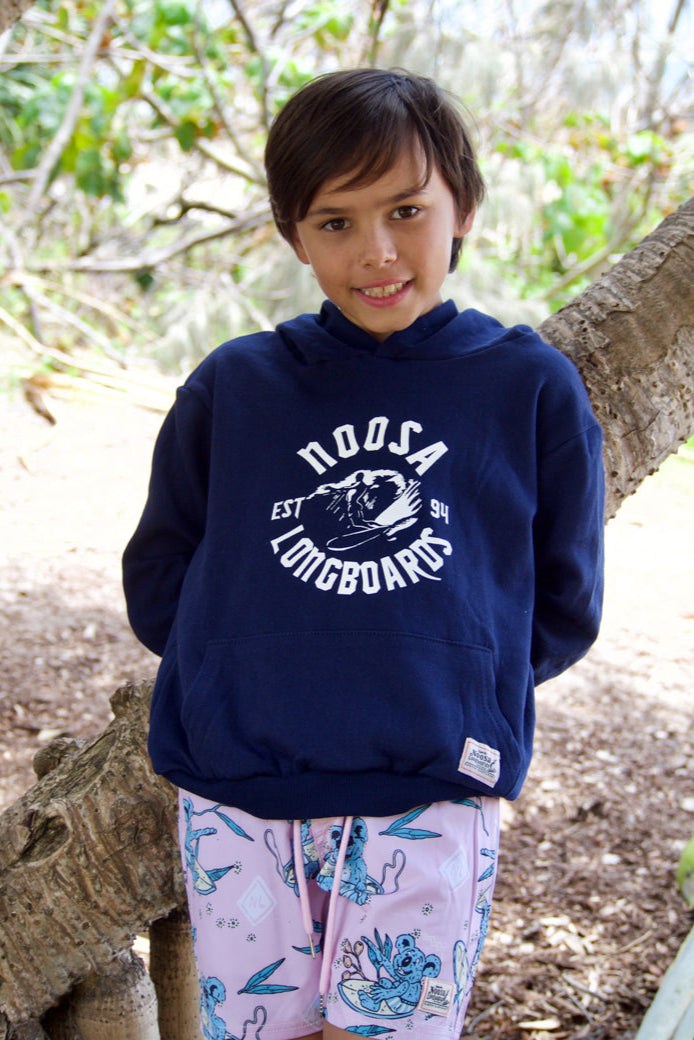 Kids Established  Hoody Navy
