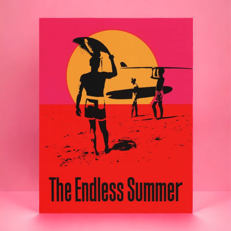 John Van Hamersveld's orange and pink Endless Summer XL collector print