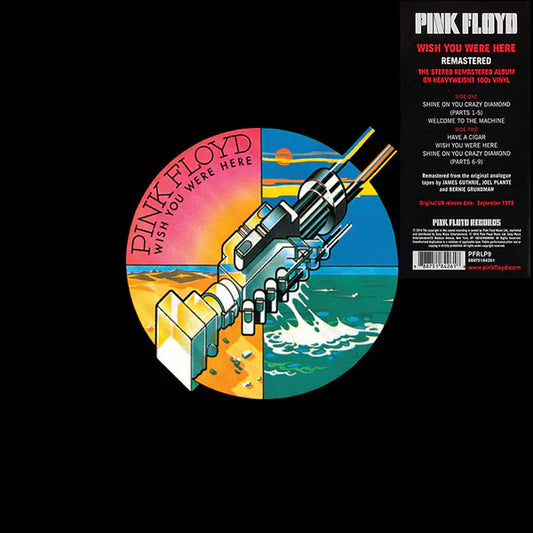 Pink Floyd Wish You Were Here brand new sealed vinyl LP cover art