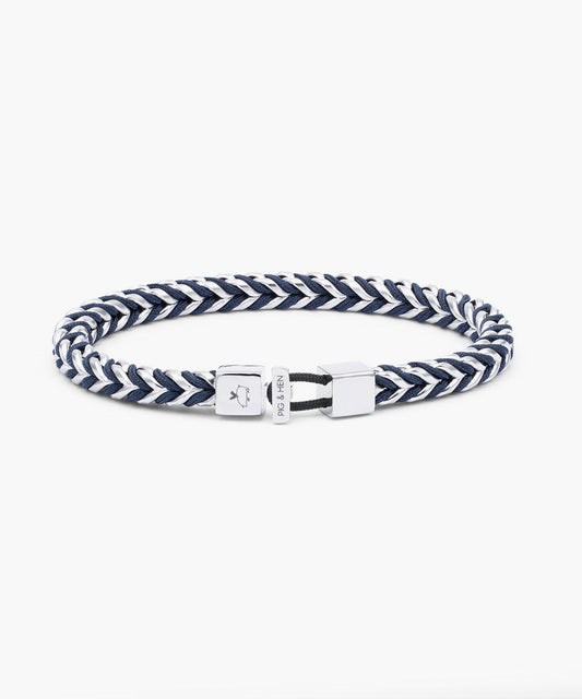 Pig & Hen Catena Foxtail Navy | Silver