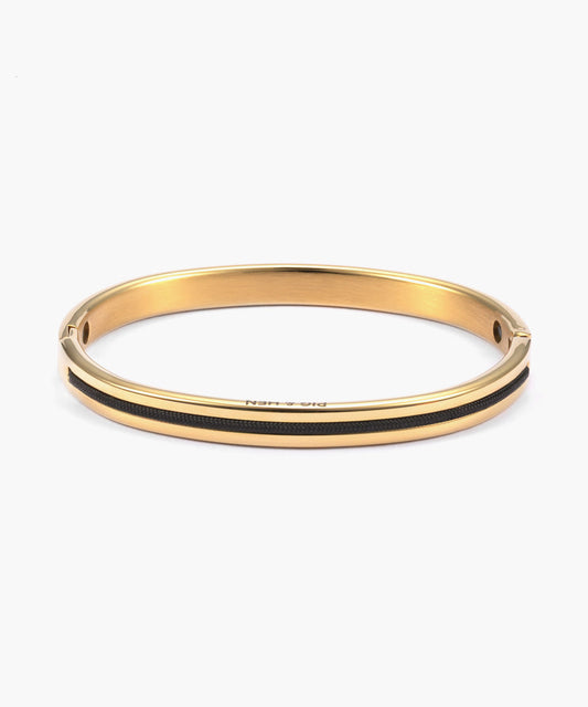 Pig & Hen Maya Lou 6mm Black | Gold