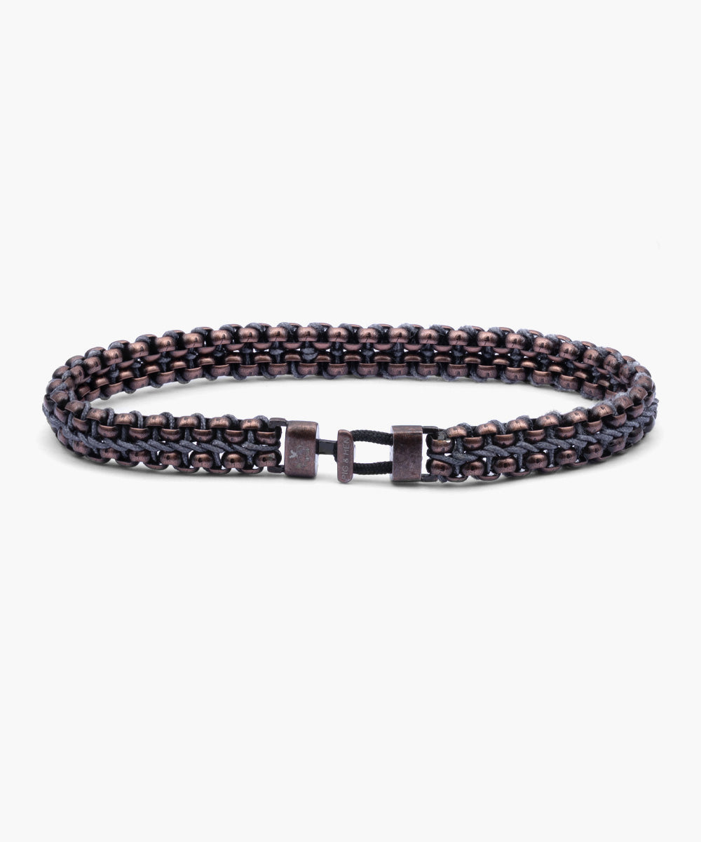 Pig & Hen Catena Venetian 7mm Slate Gray | Bronze