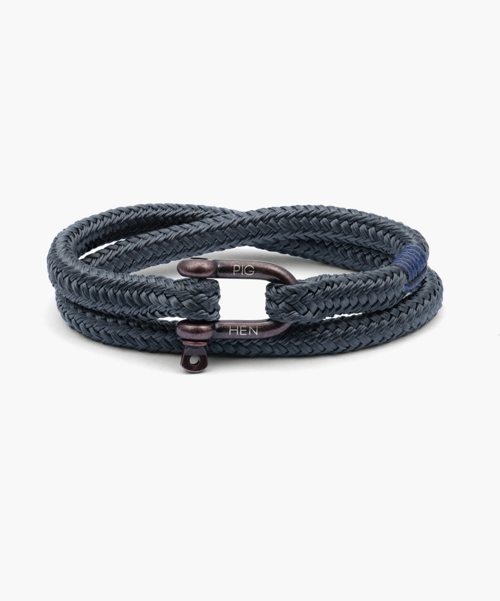 Pig & Hen Salty Steve Slate Gray | Bronze