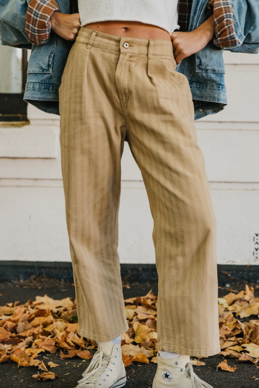 Ben Roy - Unisex Baggy Pleated Pants