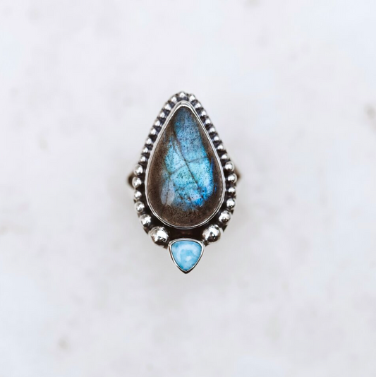 Mahloe Ocean Silk Ring