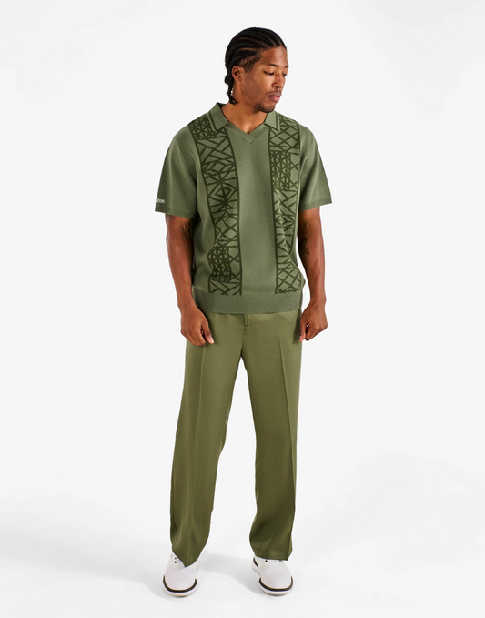 Malbon HABANA POLO - OLIVINE