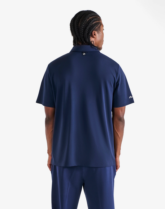 Malbon FAIRWAY BALDWIN POLO - NAVY