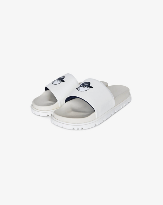 Malbon Buckets Slide - IVORY