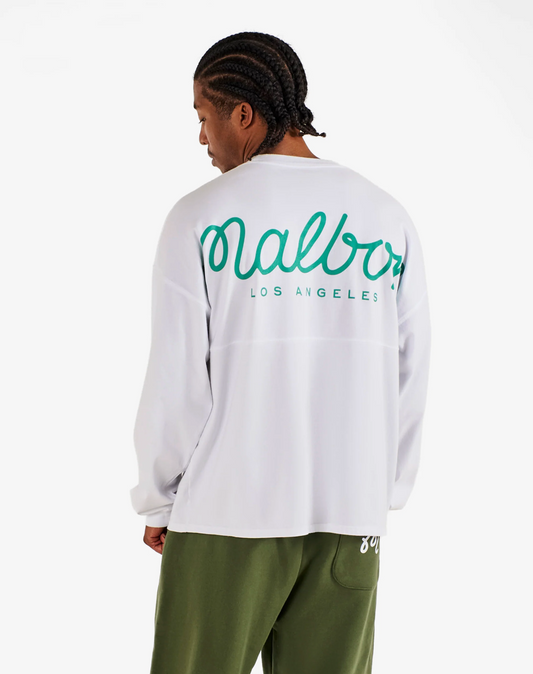 Malbon HORIZON TEE - WHITE
