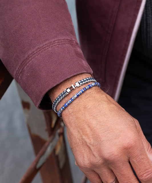 PH Catena Venetian 7mm - Navy Silver