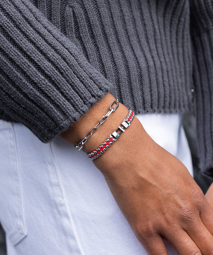 PH Catena Venetian 7 mm - Raspberry Silver
