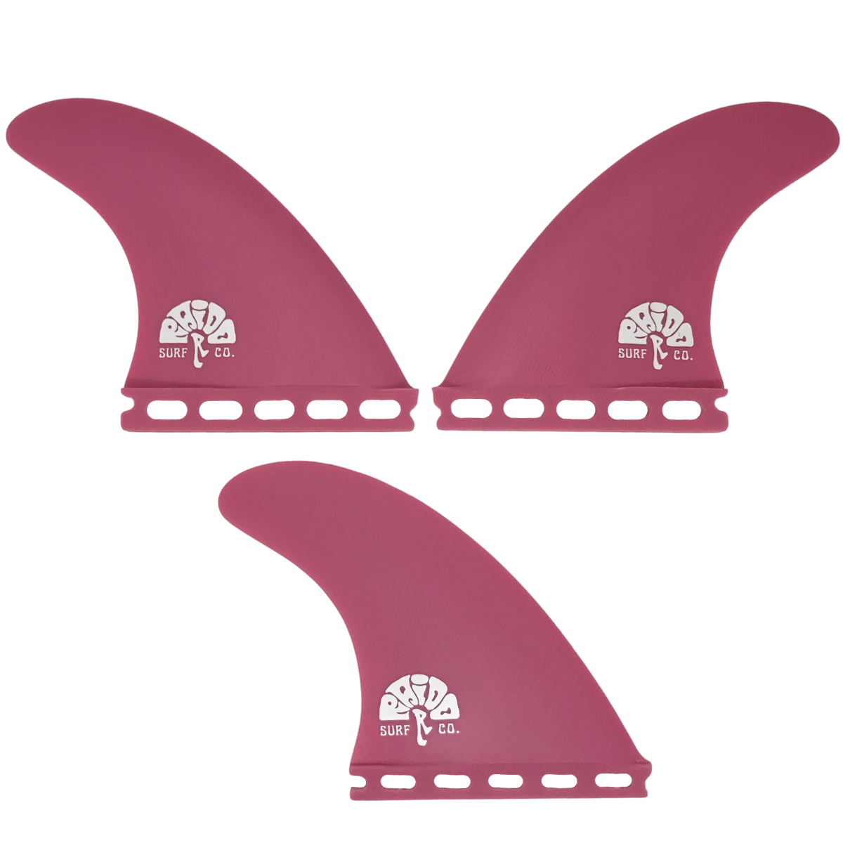 Raido – R5 Wild Rose – Medium – Thruster Fins – thruster surfboard fins
