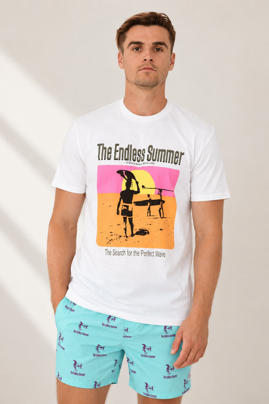 NL Bruce Brown Endless Summer Tee Neon