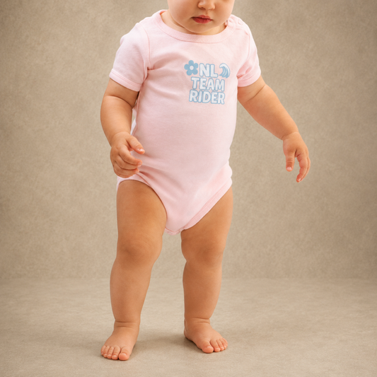 NL Baby Team Rider Onesie – Pink