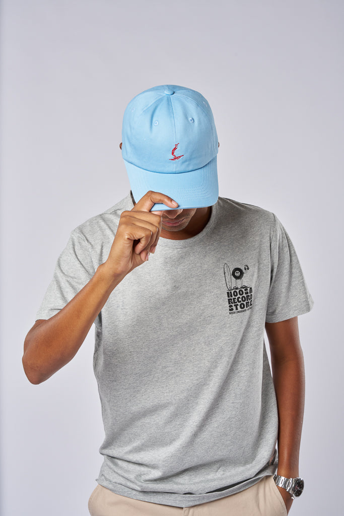 NL Embroidered Logo Baseball Cap Light Blue