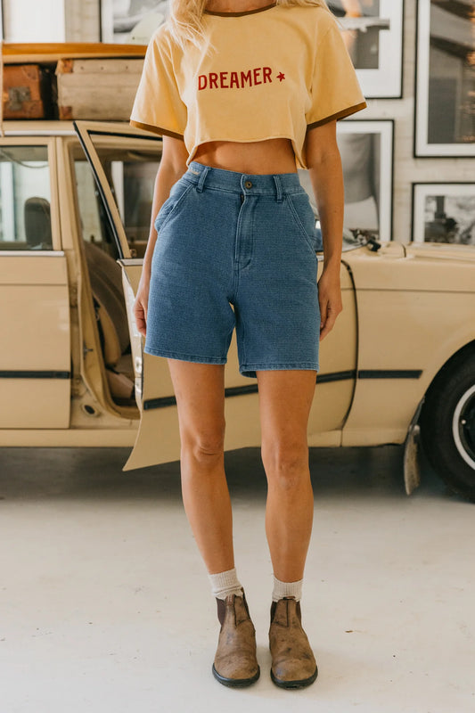Ottway - OTTWAY's® Textured Baggy Denim Shorts