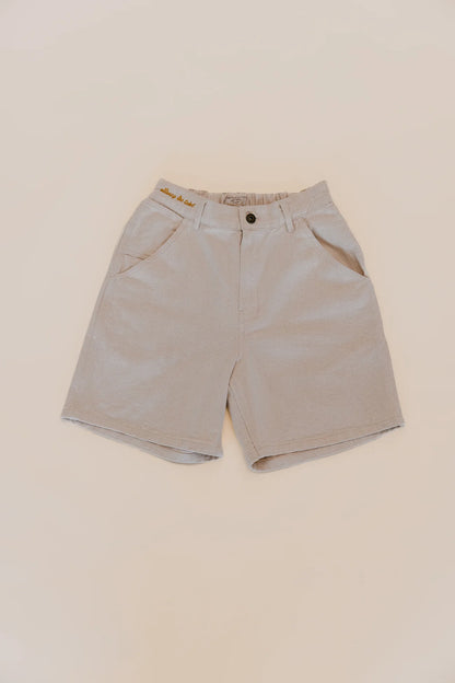 Ottway - Ottway Ben Roy Baggy Shorts - Oat