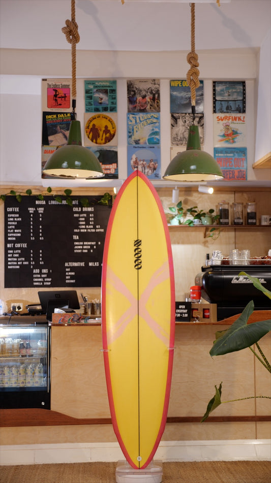 XO COCO, 6'4 Halcyon
- Yellow/magenta