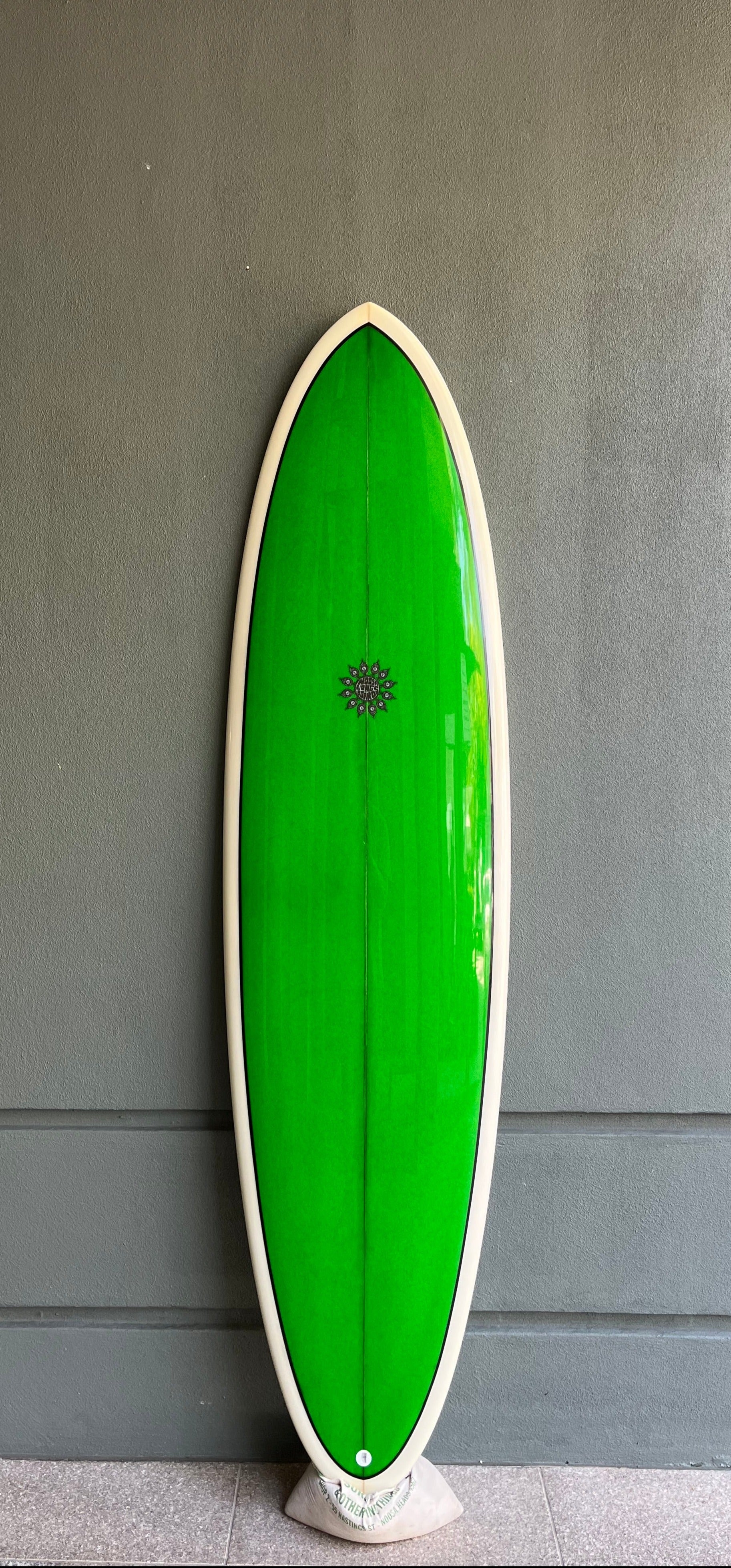 7'4 Boiling Pot Moss Green Deck Cream Bottom