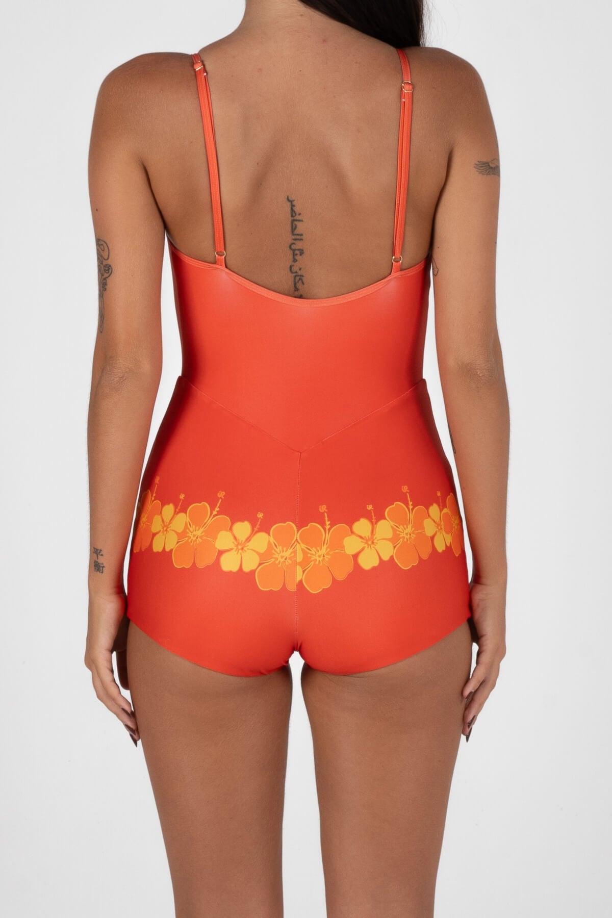 Inner Relm - Holiday Surf Suit Tangerine