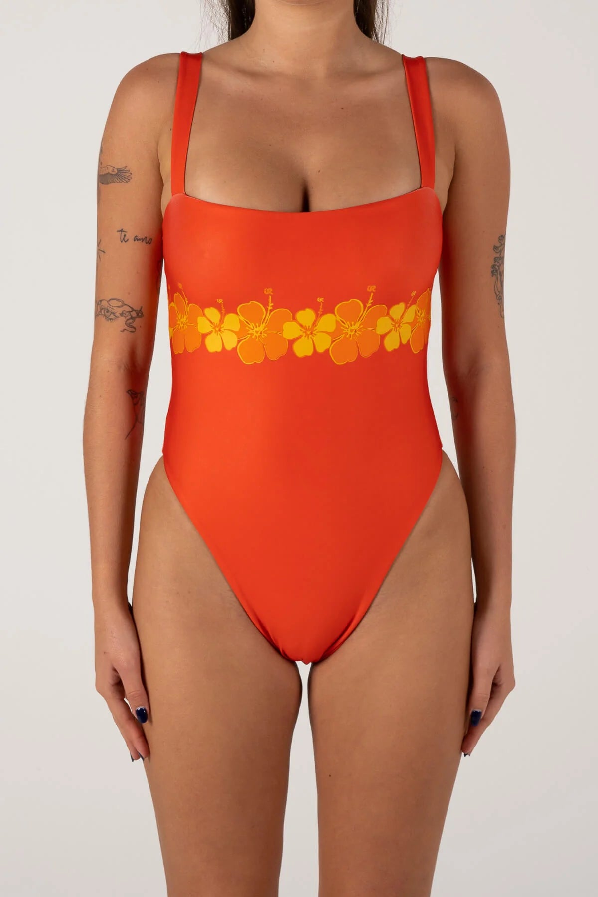 Inner Relm - Sundeck One Piece Tangerine