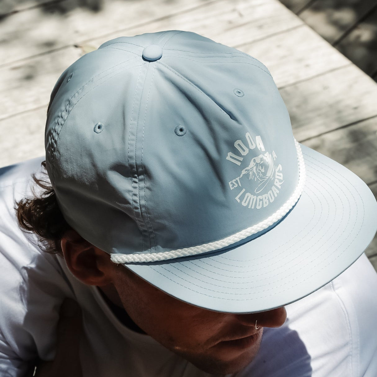 NL Established Rope Cap – Powder/White