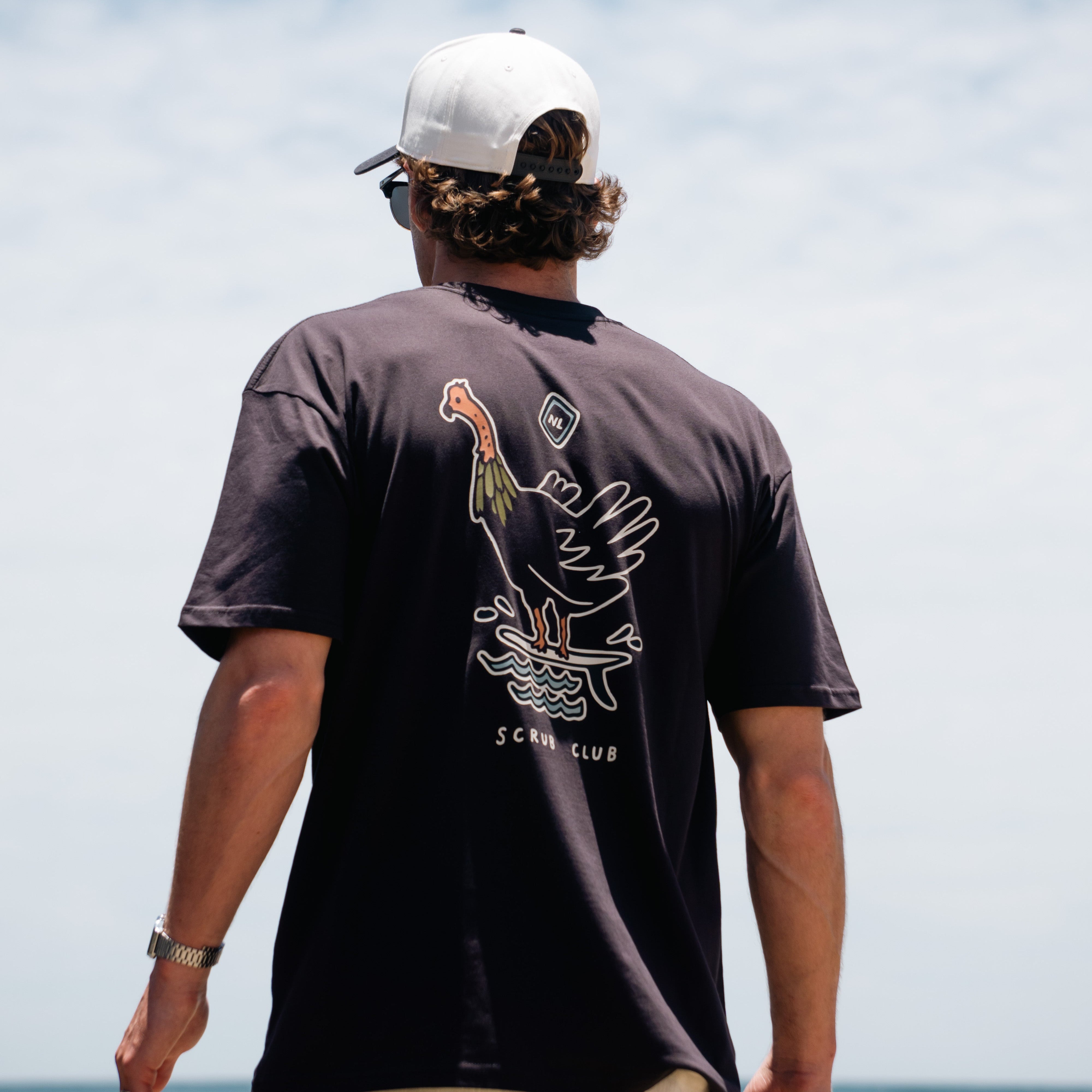 NL Scrub Tee – Coal