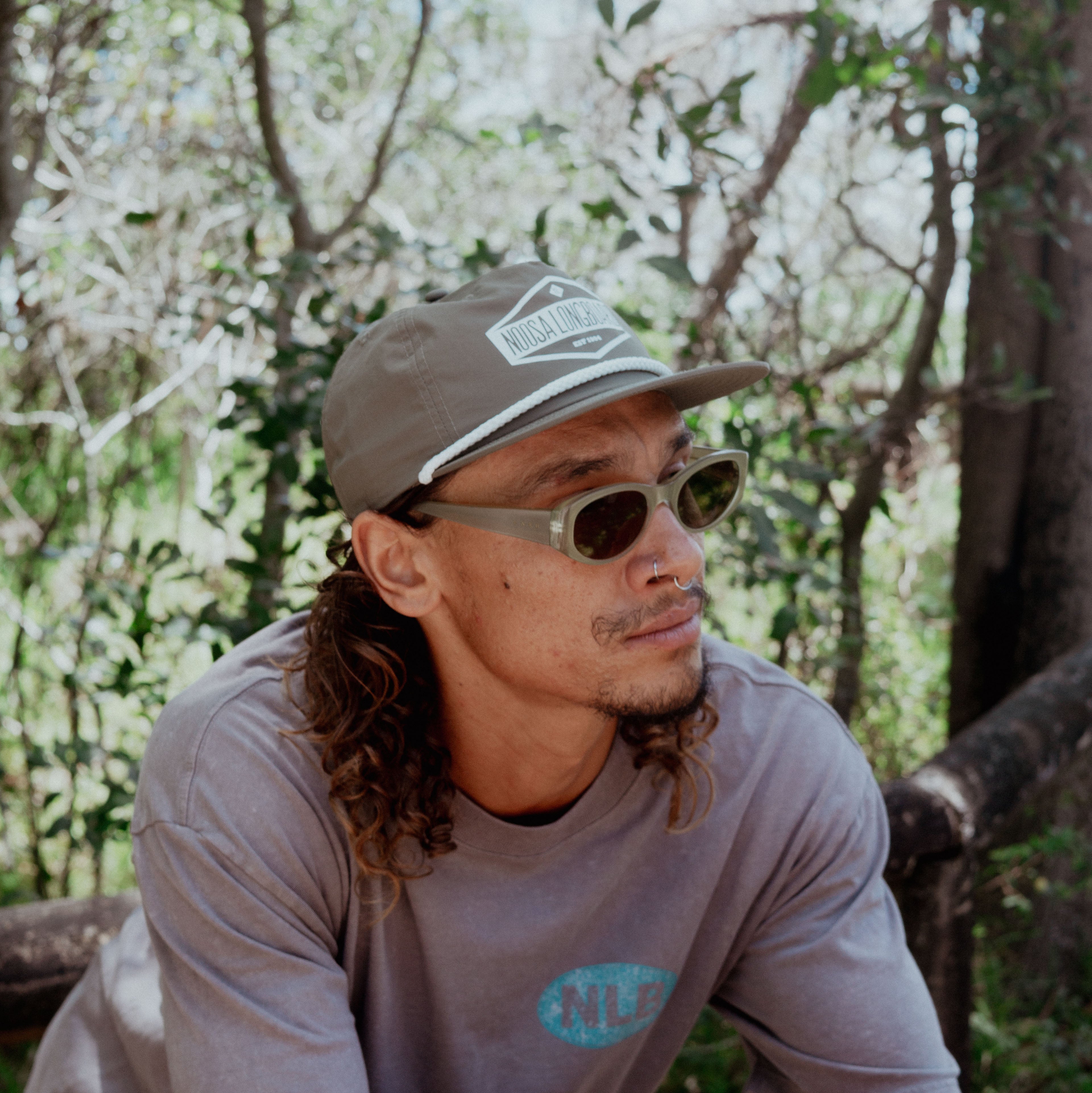 NL Hex Rope Cap – Army/White