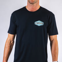 NL Vintage Hex Tee – Navy