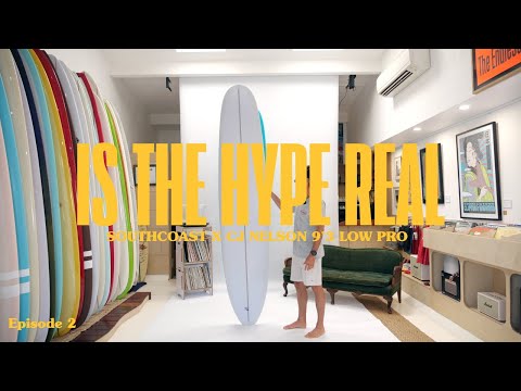 Southcoast X Cj Nelson 9’6 Low Pro Lavender