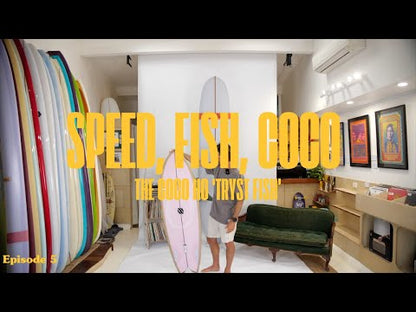 XO COCO, 5'6 Tryst Fish
- Green /pink