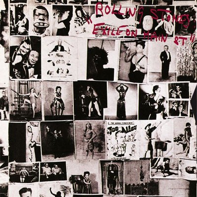 The Rolling Stones Exile On Main St. 2LP sealed vinyl record cover art