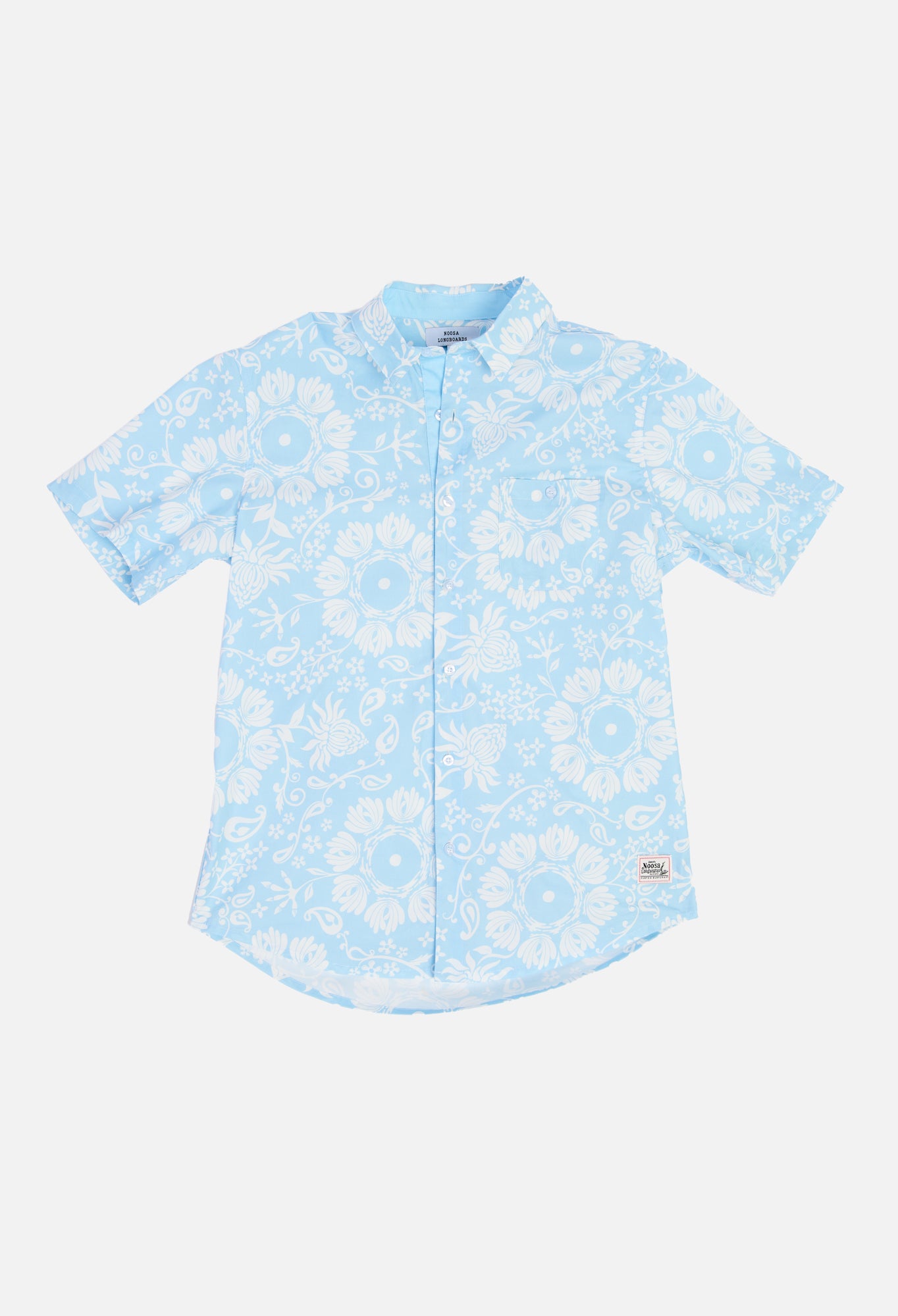 NL Aussie Pareo Button up Shirt Light Blue