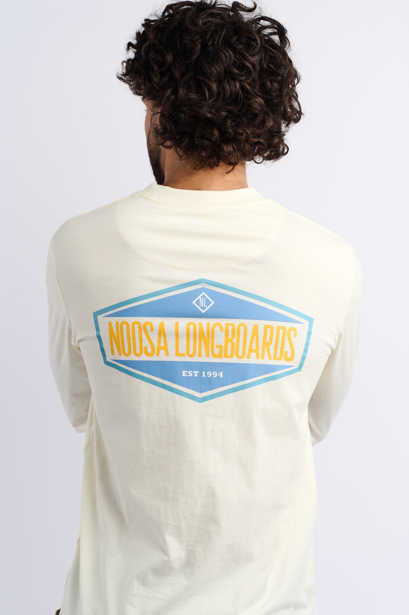 NL Longsleeve Hex Tee Cream