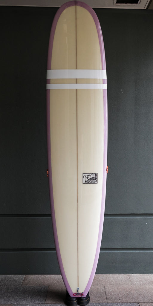 9'6 Tea Tree Pink Bottom Cream Deck Gloss Finish