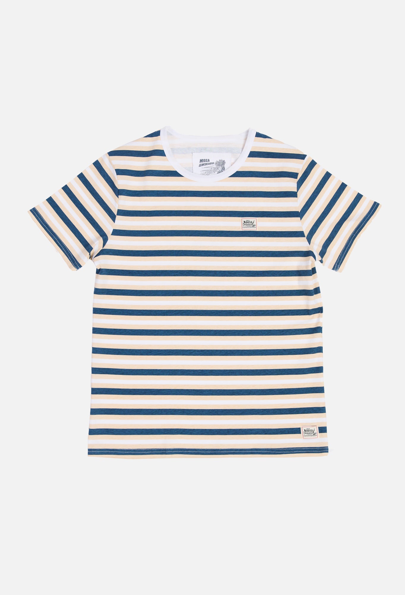 NL  Stripe Tee Blue