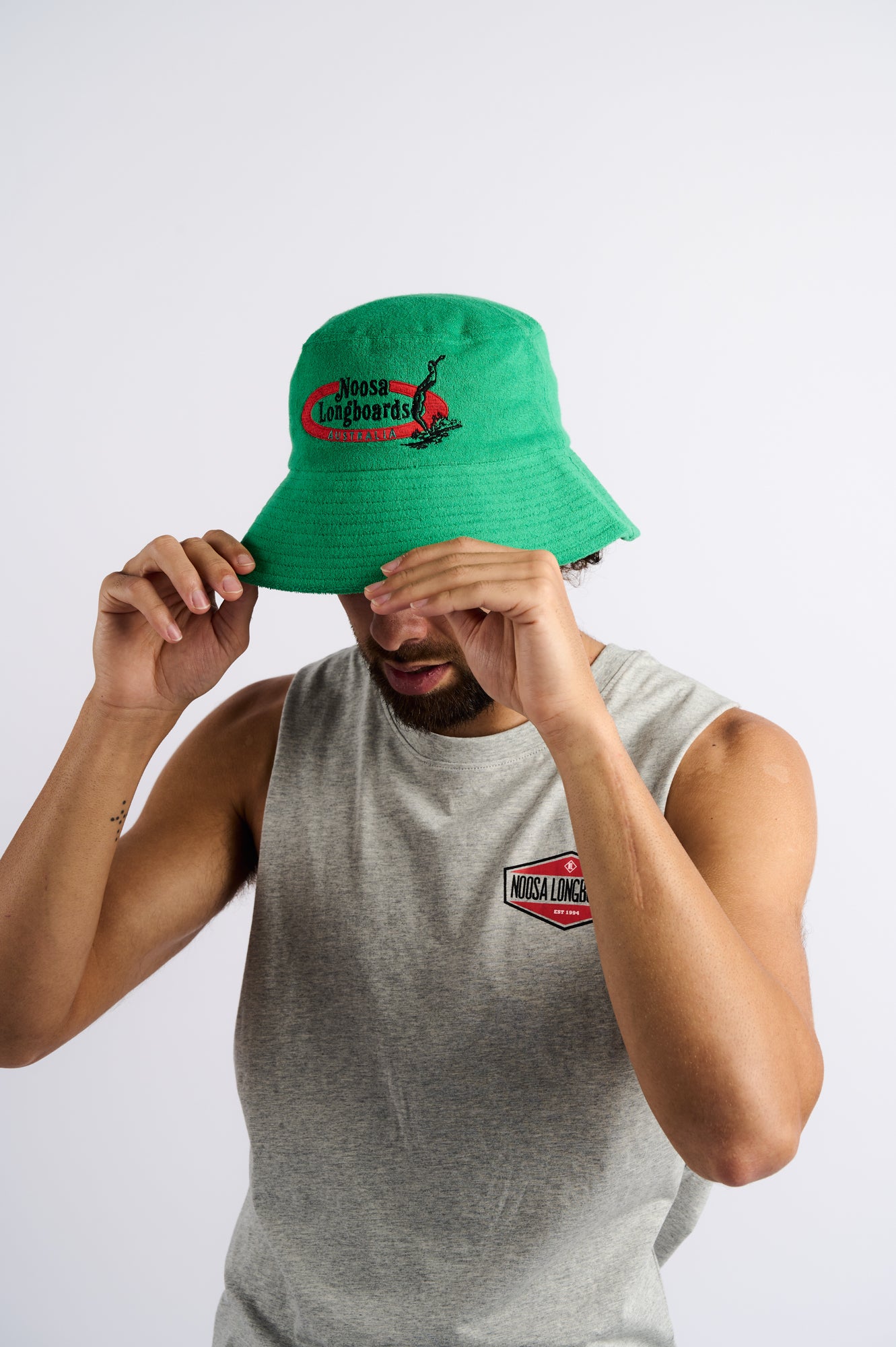 NL Terry Bucket Hat Green