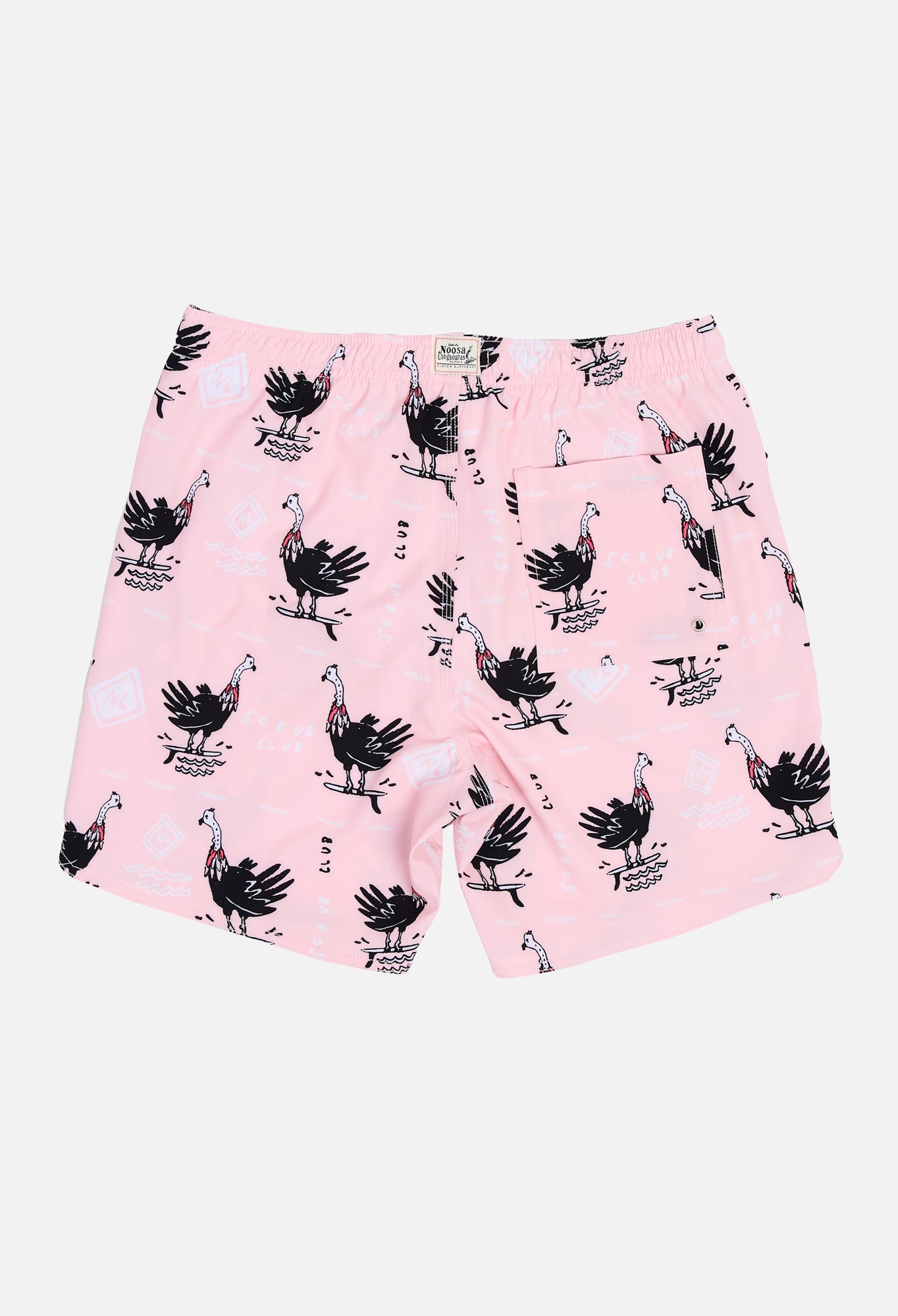 NL National Park Shorts Scrub Club Pink