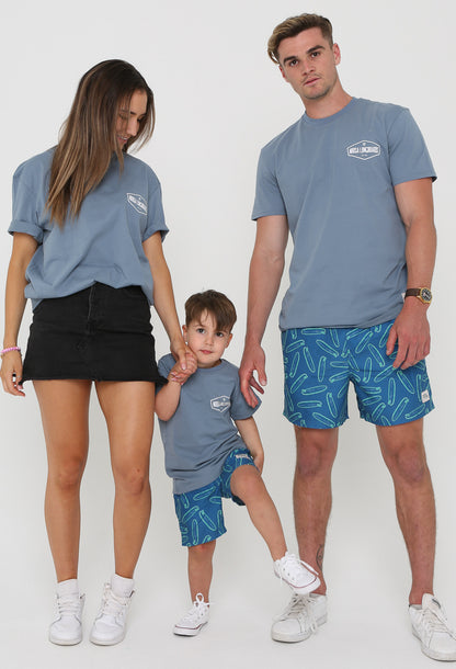 Kids Address Pebble Blue