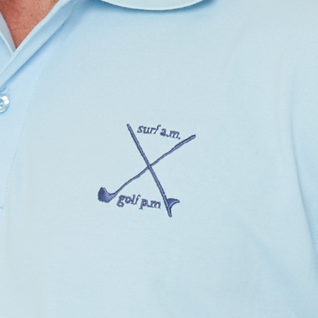 NL Surf Am Golf Pm Polo Light Blue