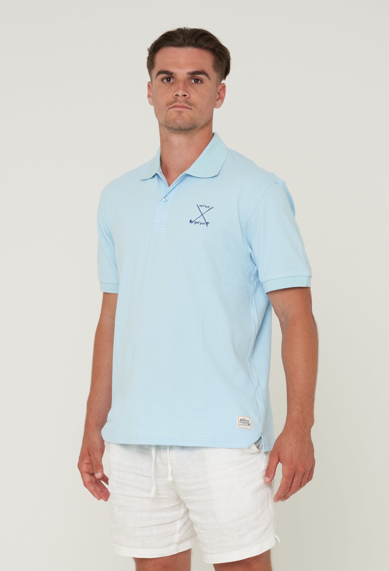 NL Surf Am Golf Pm Polo Light Blue