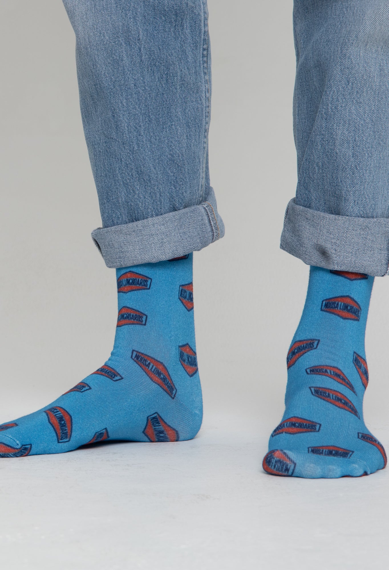 Noosa Longboards Socks Blue