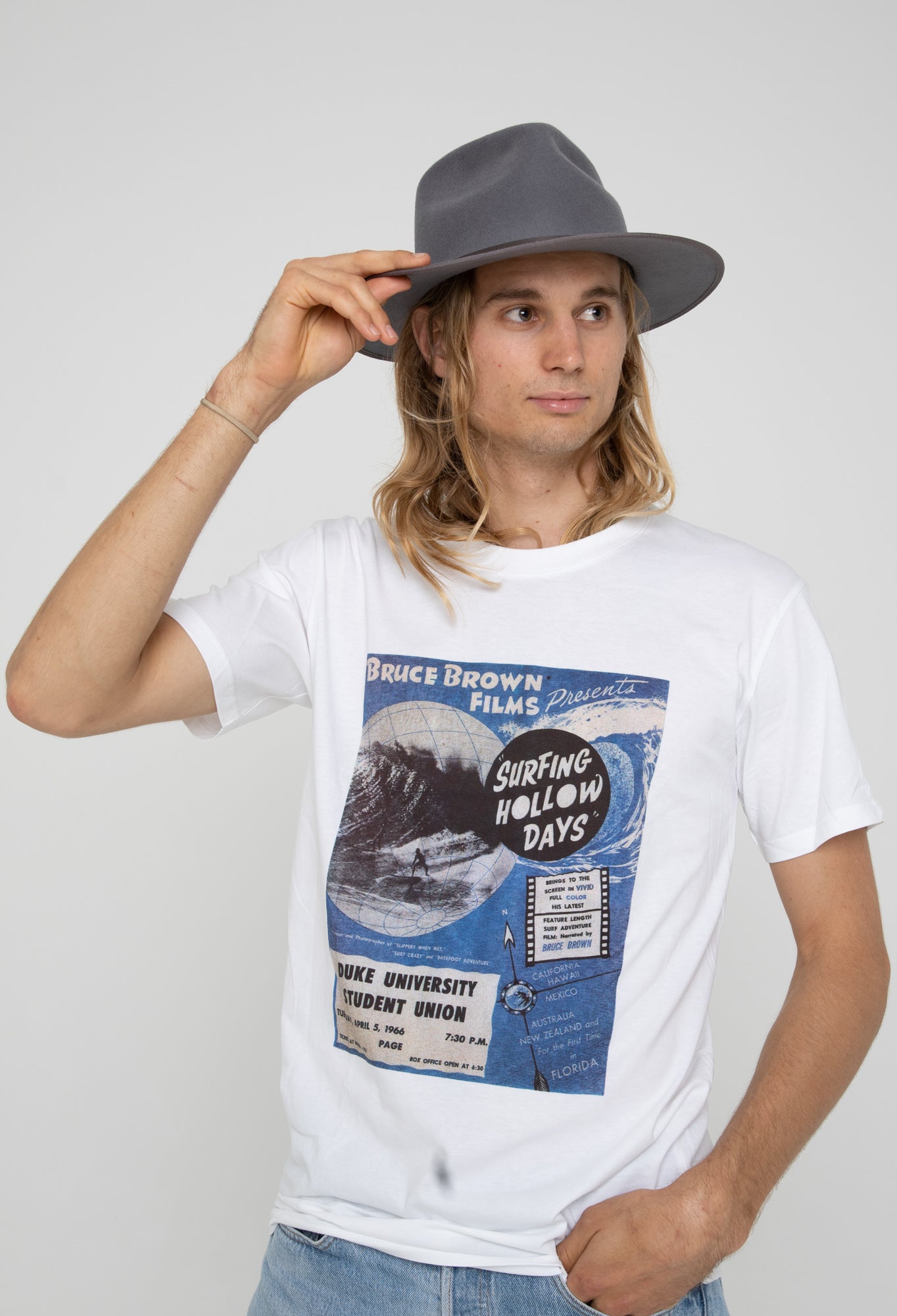Bruce Brown Surfing Hollow Days Tee